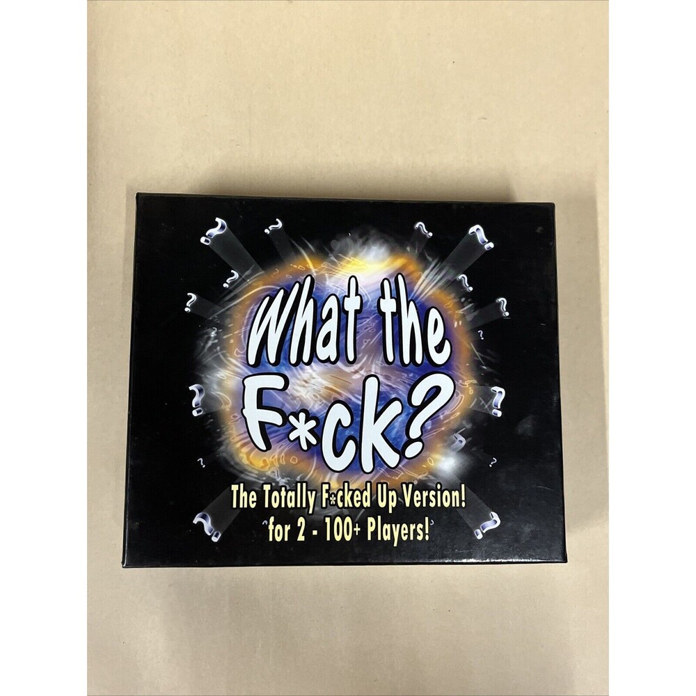 What the F*ck? Totally F*cked Up Version Adult Drinking Game Missing 8 coins EUC